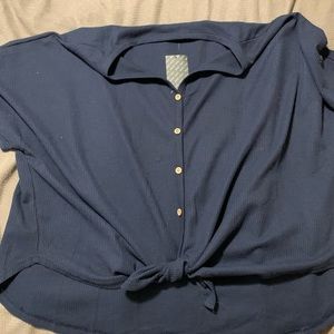 Bottom tie t shirt